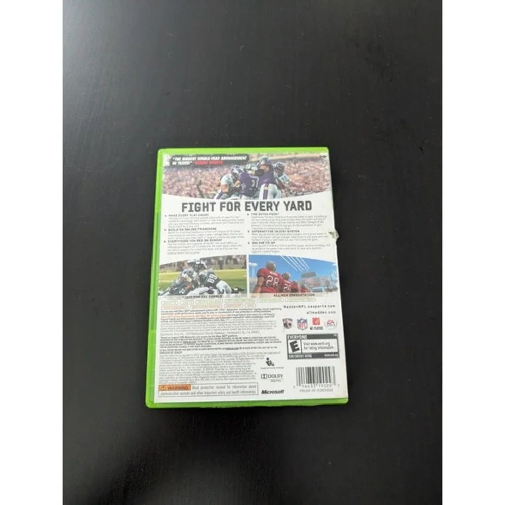 Madden NFL 10 Xbox 360‎ - Complete & Tested